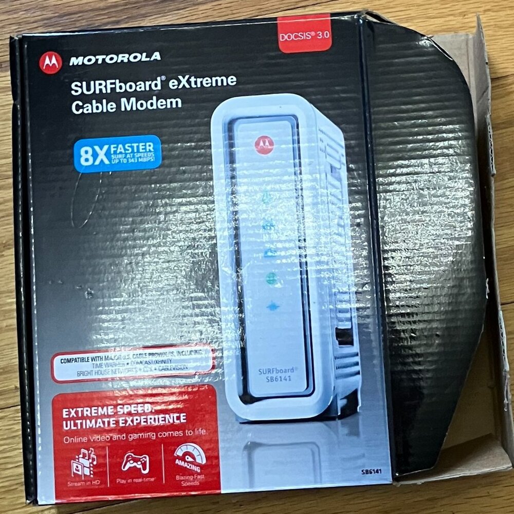 NWOT Motorola SURFboard eXtreme